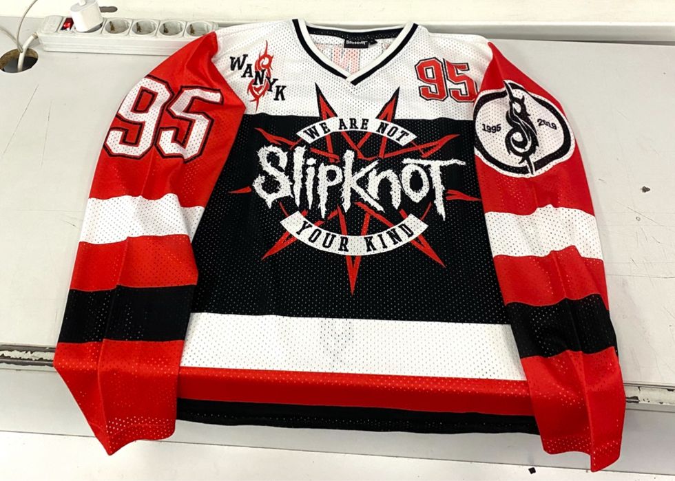 Джерси Slipknot 95 Wanyk Jersey Shirt Y2K Rammstein Metallica мерч реп