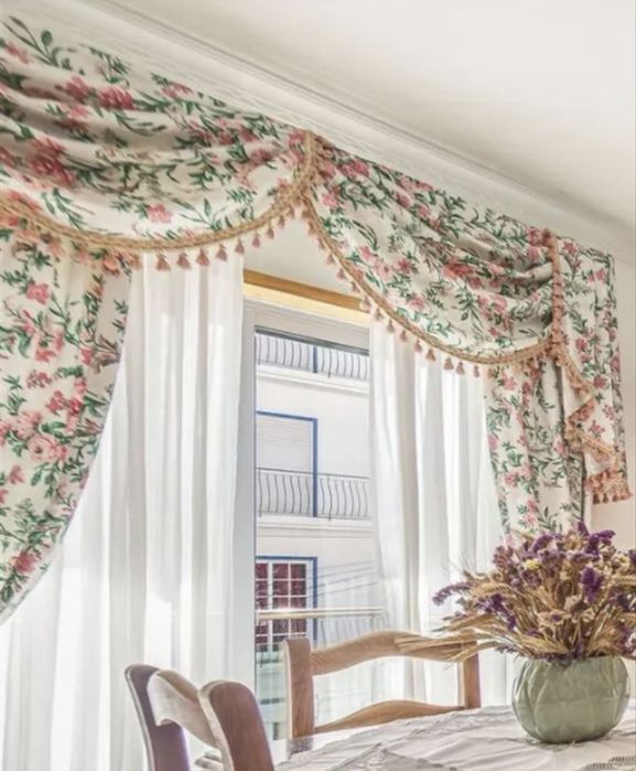 Cortinados tecido duplo