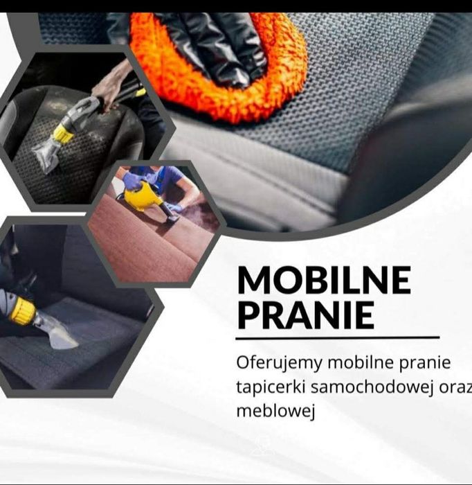 Mobilne pranie tapicerki