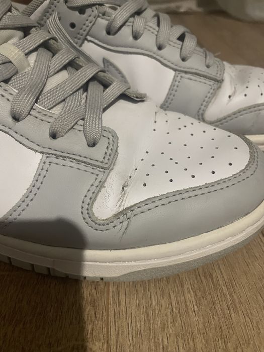 Nike Dunk Low White Light Smoke Grey