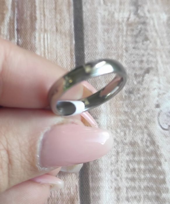 Pack de 20 alianças em aço inoxidável de qualidade