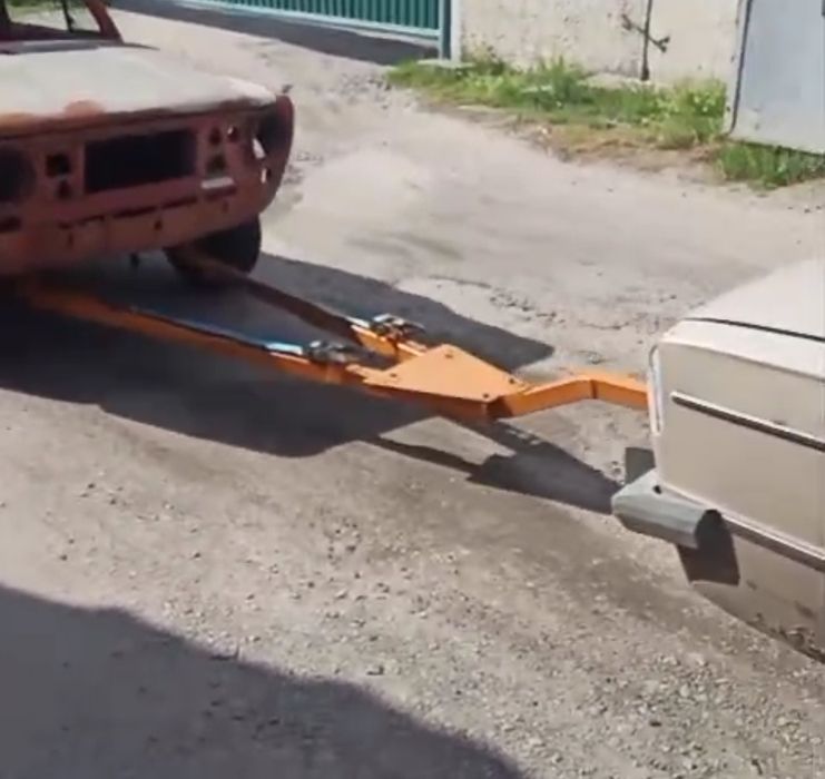 Жорстке зчеплення,буксировка авто, жорсткое сцепление,тягач