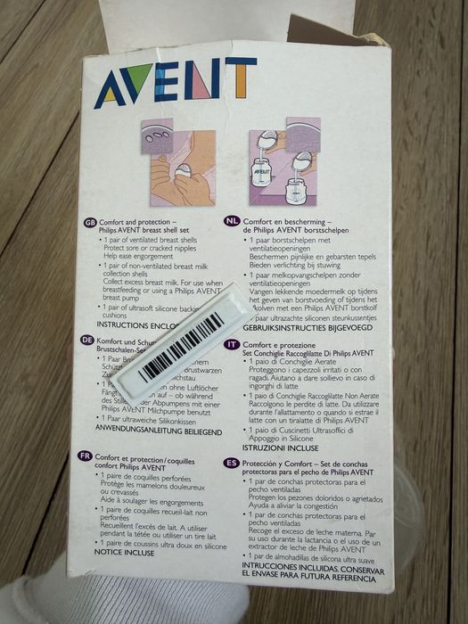 Muszle laktacyjne Philips Avent