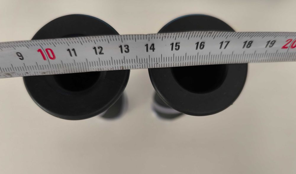 Manetki motor kpl.L+P BLU/BLACK 20/23,Honda, Yamaha,Suzuki,Kawasaki