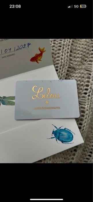 Karta podarunkowa do lilou