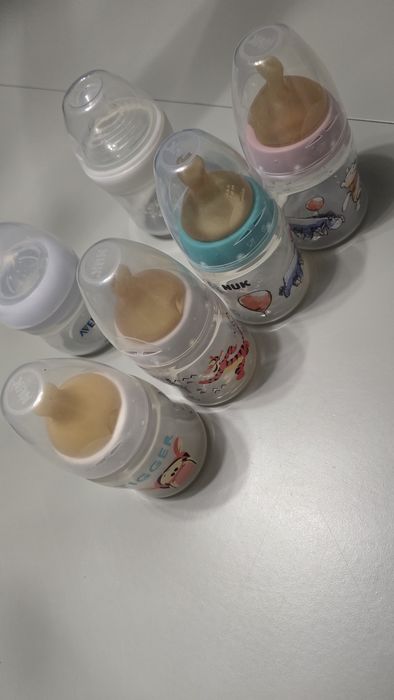 Lote de Biberões NUK e Philips Avent