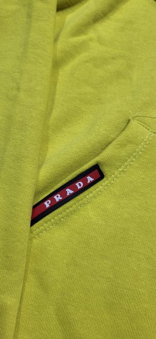 Żółta bluza damska zasuwana neon bawełna premium S M