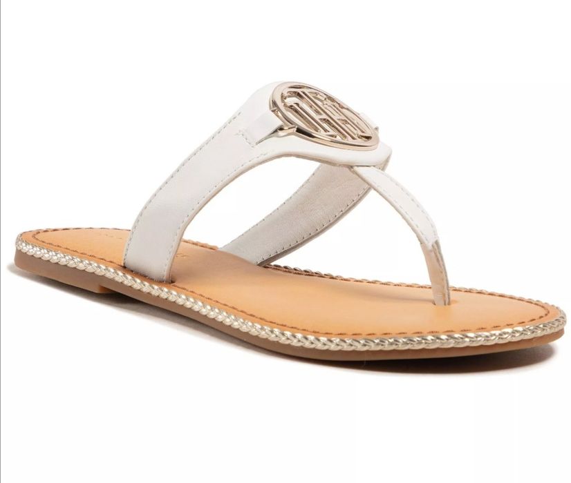 Tommy hilfiger 38 białe skórzane nowe oryginalne, piękne, polecam