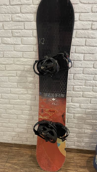 Сноуборд k2 turbo dreams 164 + крепы +боты +чехол: 10 000 грн. - Лыжи ...