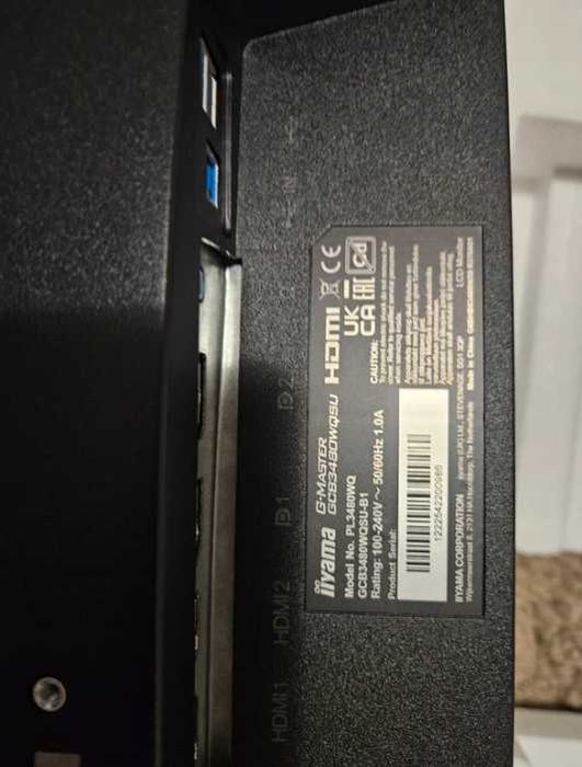 Monitor Gamingowy Iiyama 34" zakrzywiony