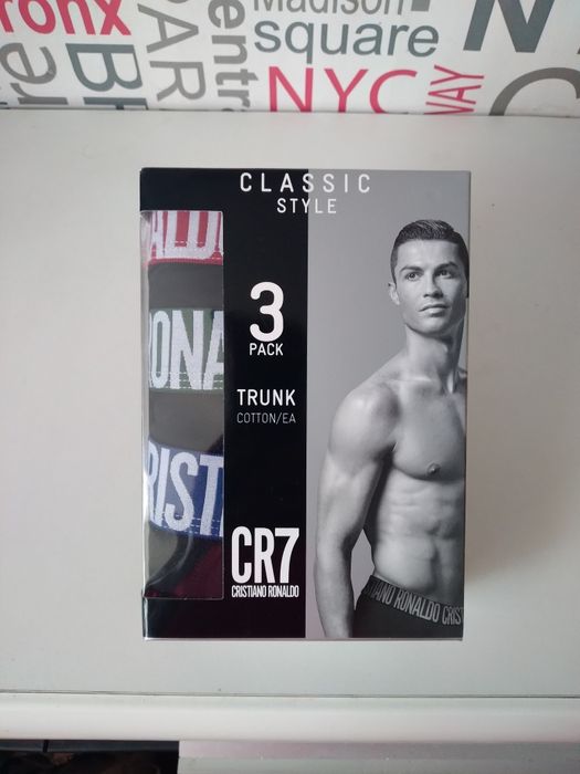 Bokserki CR7 Cristiano Ronaldo 3 szt. r. M