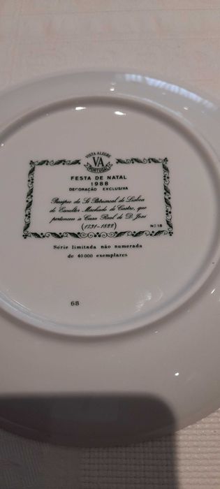 Vista Alegre Plate424542476069785602