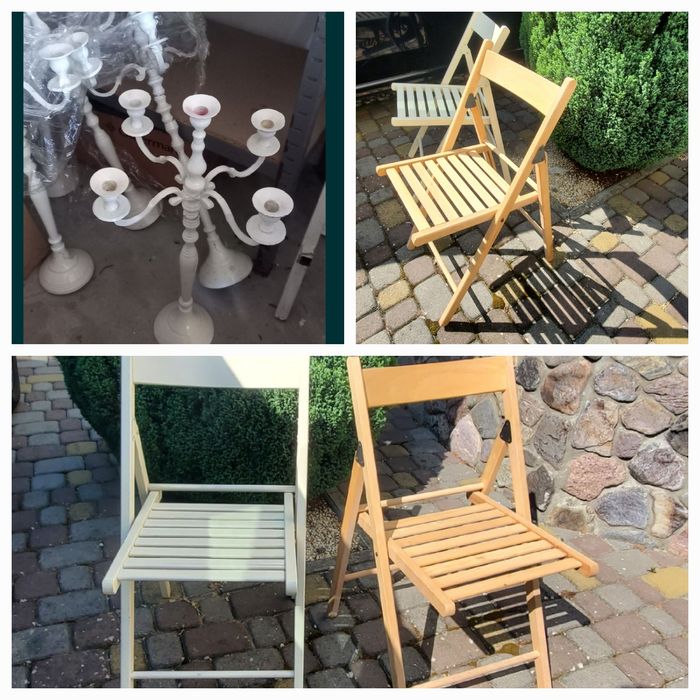 Прокат Підсвічники Стільці Скатерті Банер Прожектора