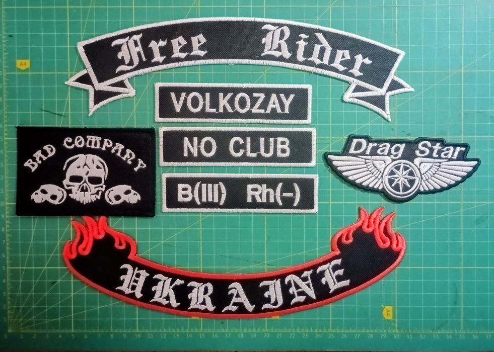 Компьютерная вышивка шевронов,нашивок и т.д.