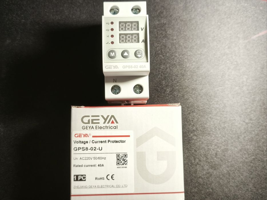 GEYA реле напруги + автоматичні вимикачі
