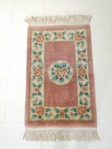 Tapete Côr Rosa Floral 117x62cm