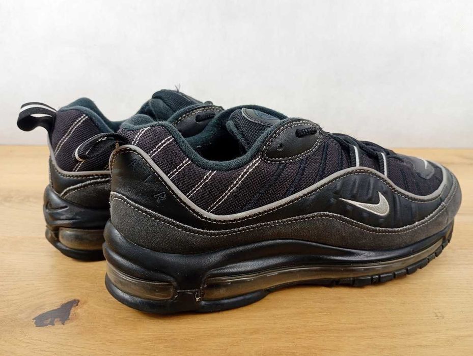 Nike, Air Max 98, męskie buty sportowe, czarne, rozmiar 41