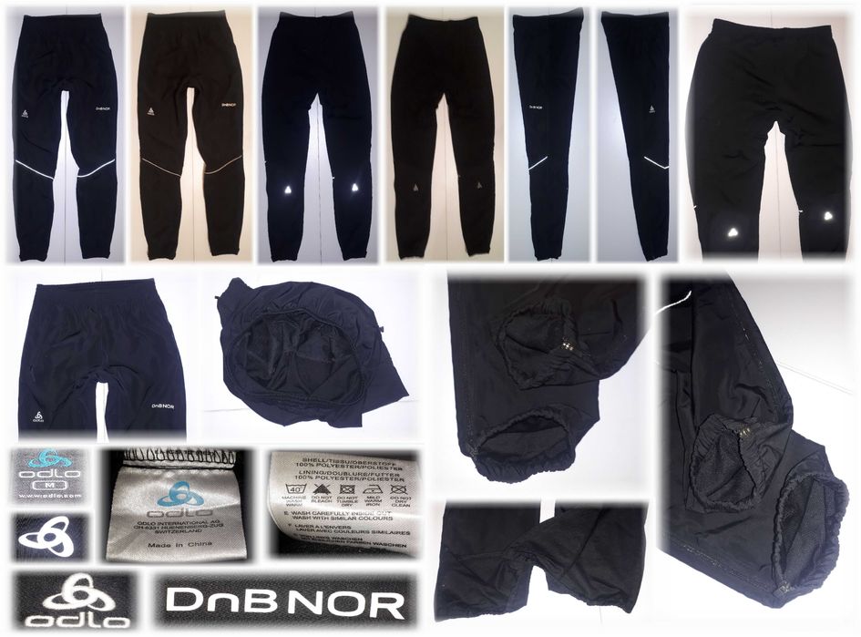 ODLO DNBNOR Męskie Spodnie Aktywne SKI RUN pasOk80-100 cm 175-180 r. M