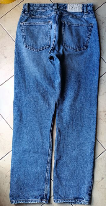 Niebieskie spodnie jeansowe ZARA rozm. 38