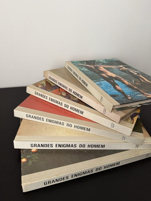 Lote de 6 Livros - Grandes Enigmas do Homem