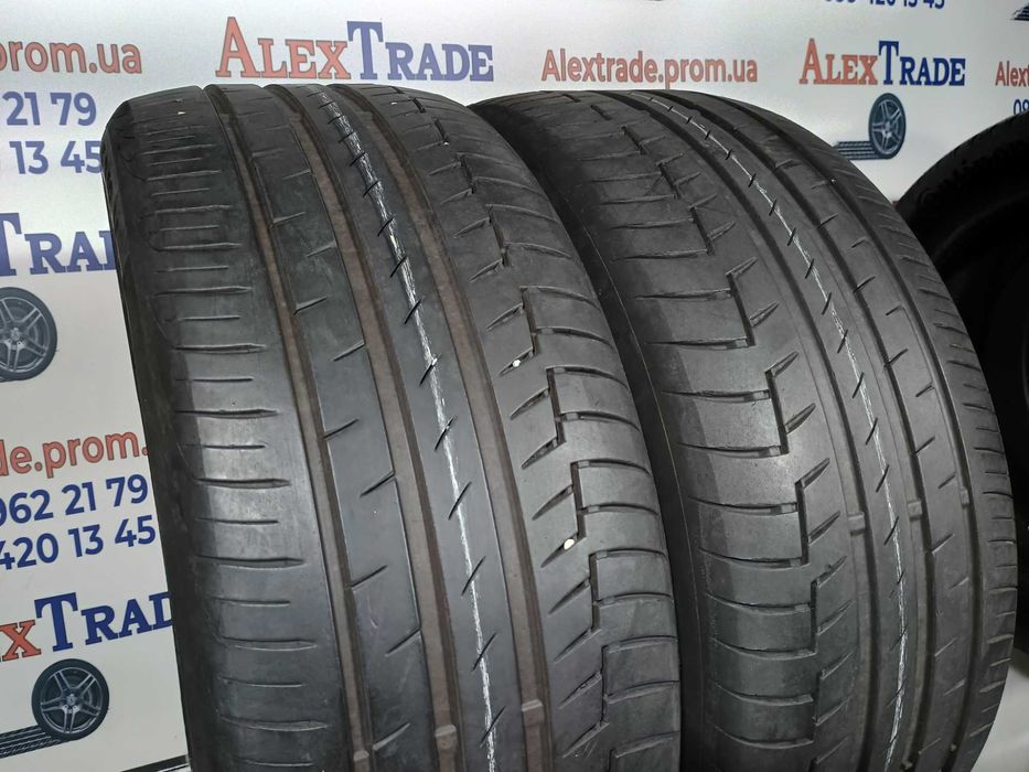 2 шт. 235/45 R18 Continental PremiumContact 6 літні шини вживані,