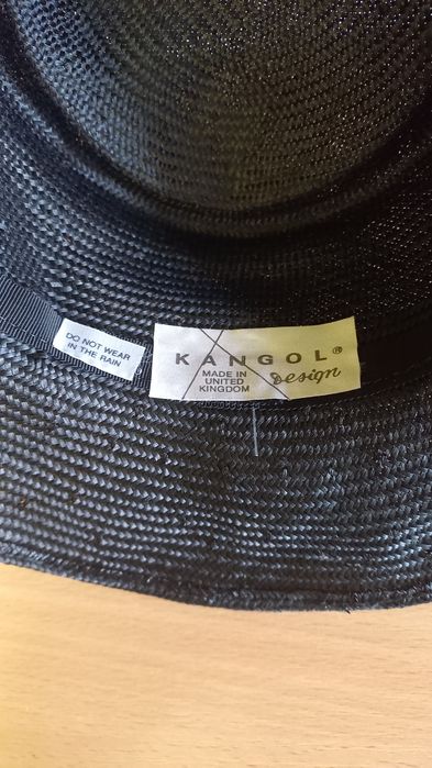 Шляпа Kangol London соломенная
