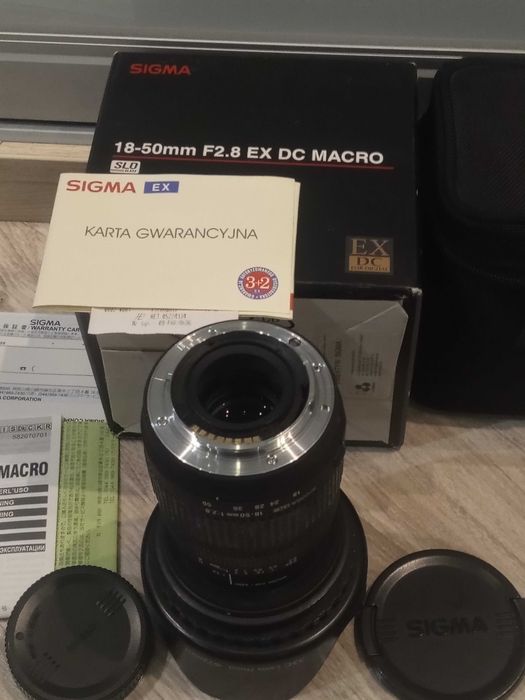 Sigma 18-50 mm f/2.8 DC EX Macro Sony