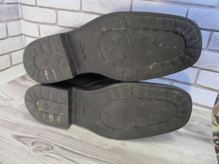 Кожаные ботинки Clarks, размер 44