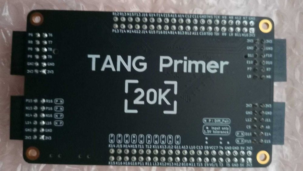 FPGA ПЛИС Sipeed Gowin Tang Primer 20K Flash 32 MBit SDRAM DDR3 1 MBit