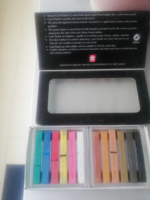 Lápis de cor desenho, marca Carre derwent