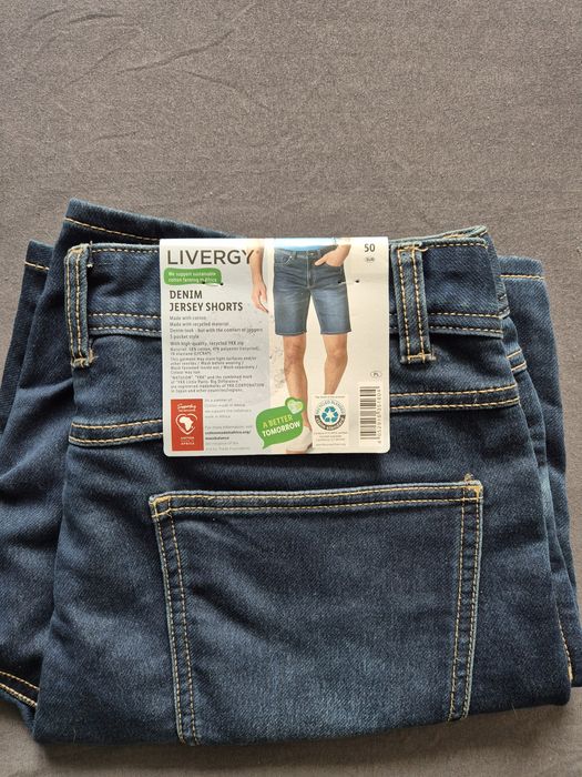 Livergy nowe męskie bermudy 50