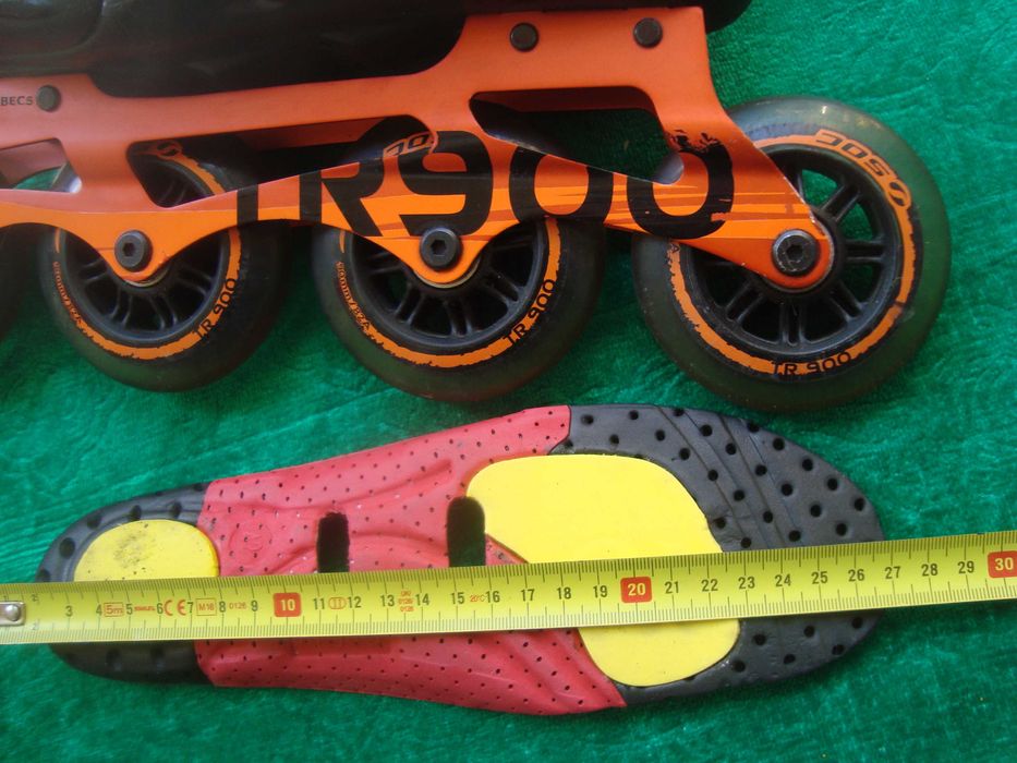 rolki =łyżworolki SDC TR900- roz 42-27 cm kauczukowe 90 mm prof
