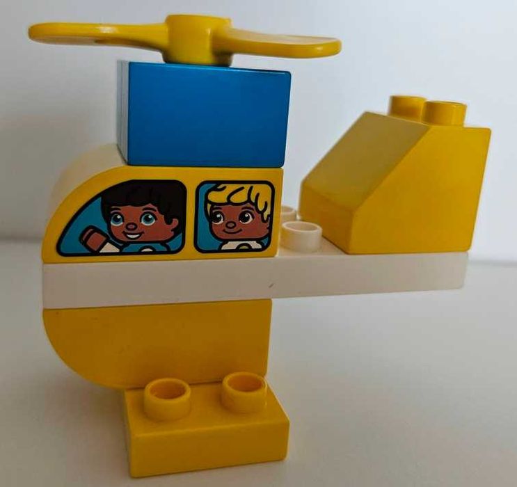 Mój pierwszy autobus, bus – Lego Duplo 10851 oraz helikopter