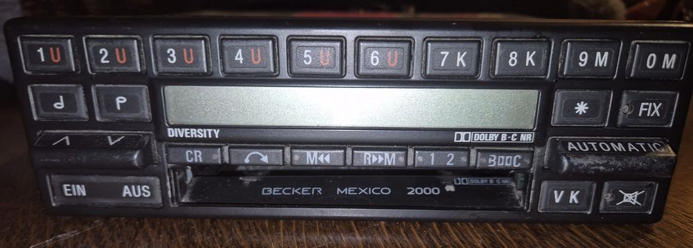Radio samochodowe becker mexico 2000