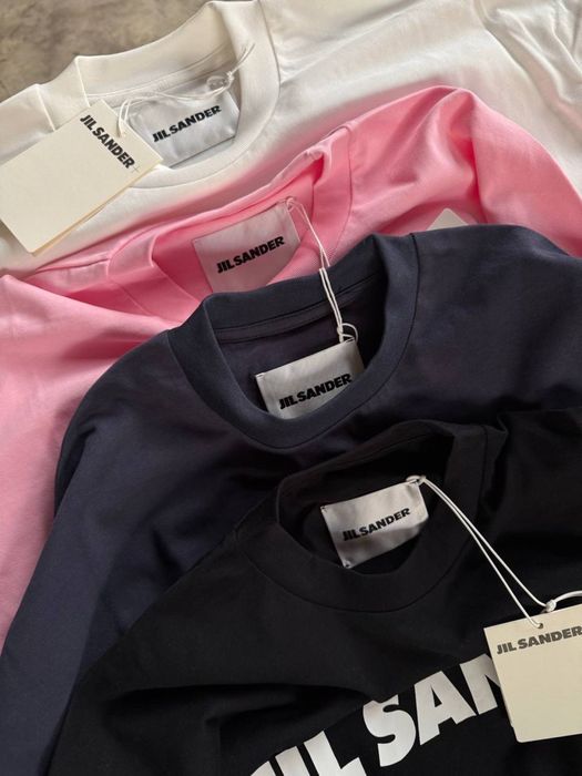 Футболка JIL SANDER розміри S M оверсайз