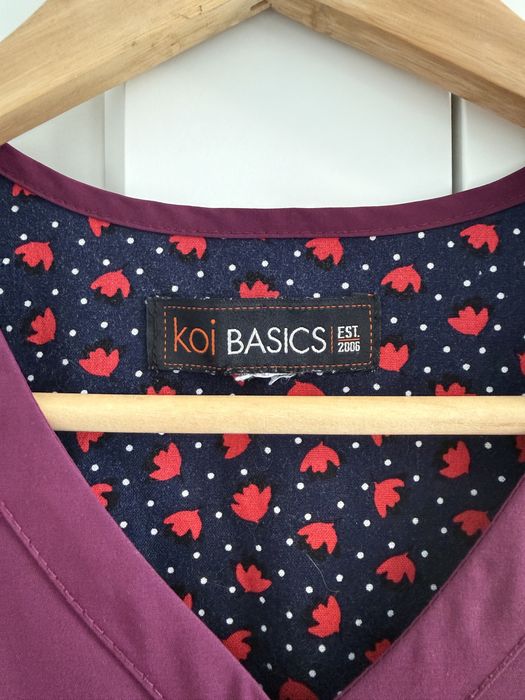 Bordowy damski komplet KOI 34 XS