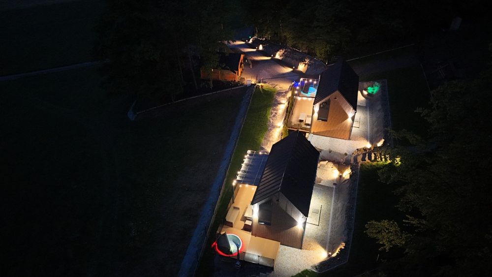 Domki Leśna Enklawa  na Ferie,Sauna,jacuzzi,las,wolne terminy OKAZJA