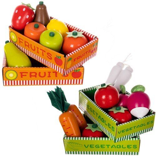 sklep market Stragan drewniany z akcesoriami Kruzzel 24888