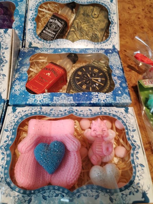 Букеты,наборы из мыла ручной работы.