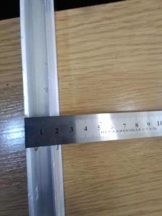 Алюминиевый профиль п образный