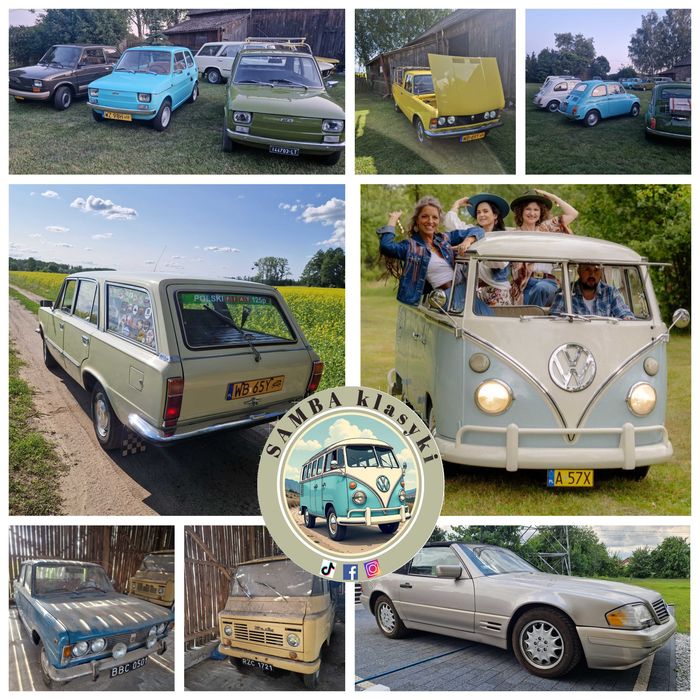VW T1 Bulik Ogórek SAMBA bus - Samochód Auto do Ślubu -zabytkowy boho