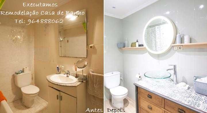 Limpeza WC, Remodelação Casas de banho. Quer ter Casa de banho NOVO?