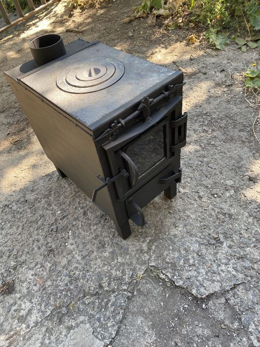 Буржуйка,  Канада , печь с водяным  контуром