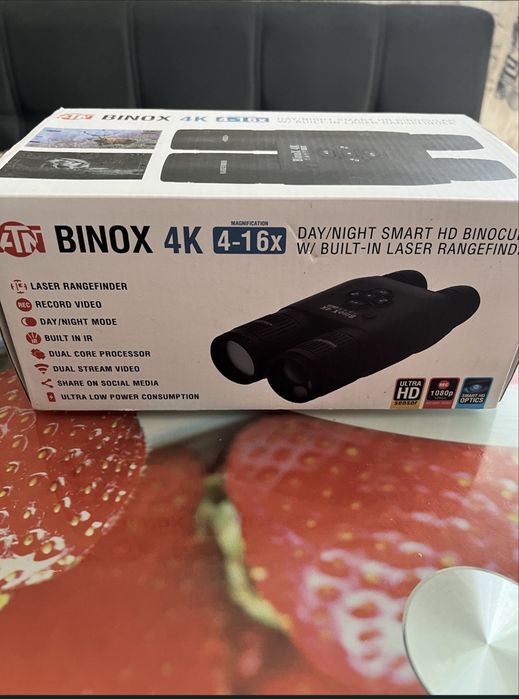 Цифровий бінокль день/ніч ATN BinoX 4K 4-16x з лазерним далекоміром