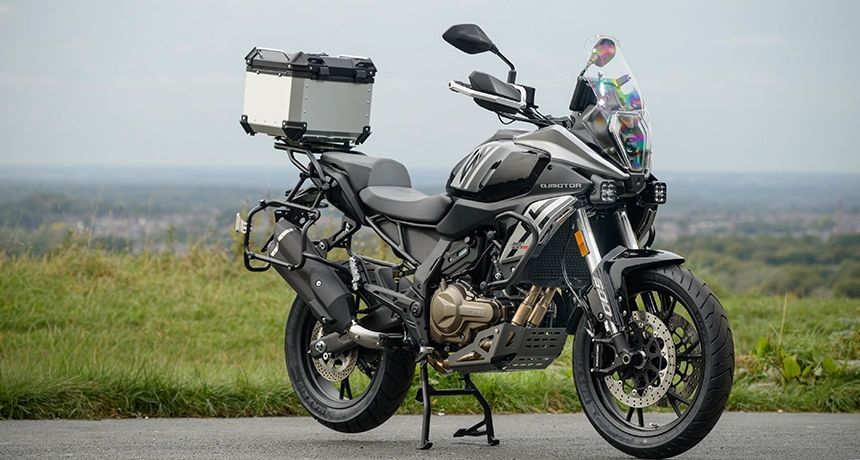QJMOTOR SRT 600SX Motocykl Turystyk Na A2 QJMOTOR SRT 600 SX  Adventure Wyprzedaż 2025r