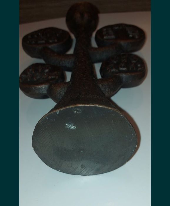 Stary odlew drzewo kaktus