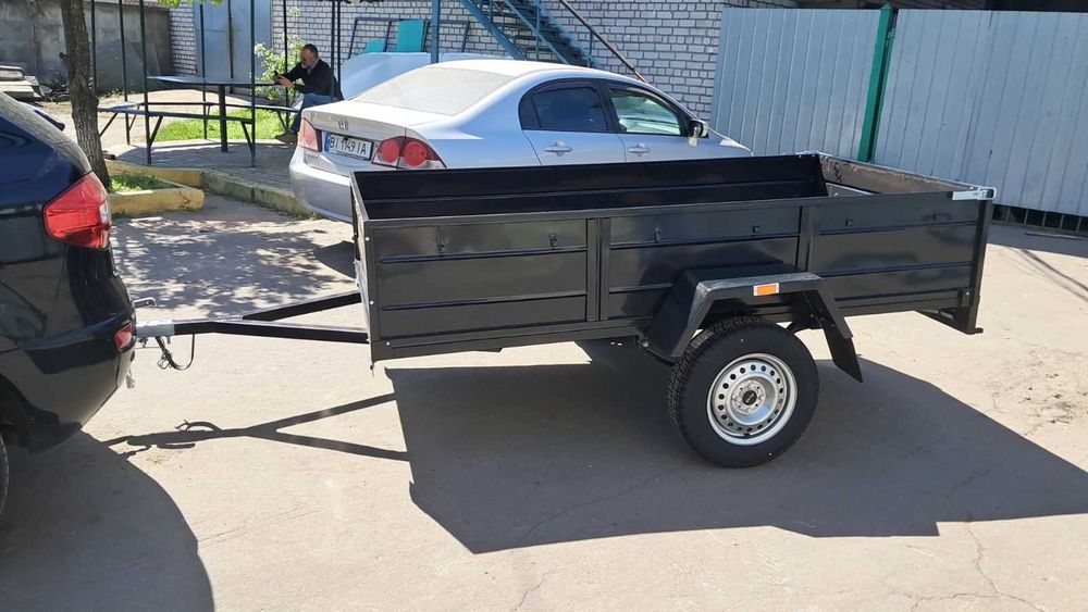 Новий універсальний причіп із заводу 2000/1300/450 Документи  для МРЕВ