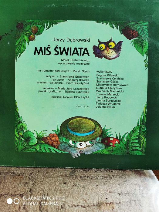 Miś świata, Chatka Puchatka, na taśmie
