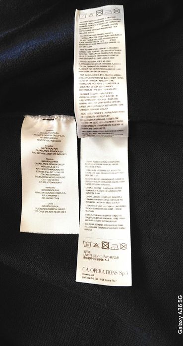 Armani Exchange piękny męski sweterek