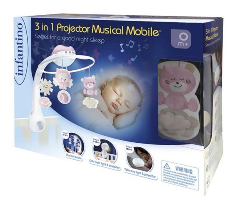 Мобіль в ліжечко 3в 1